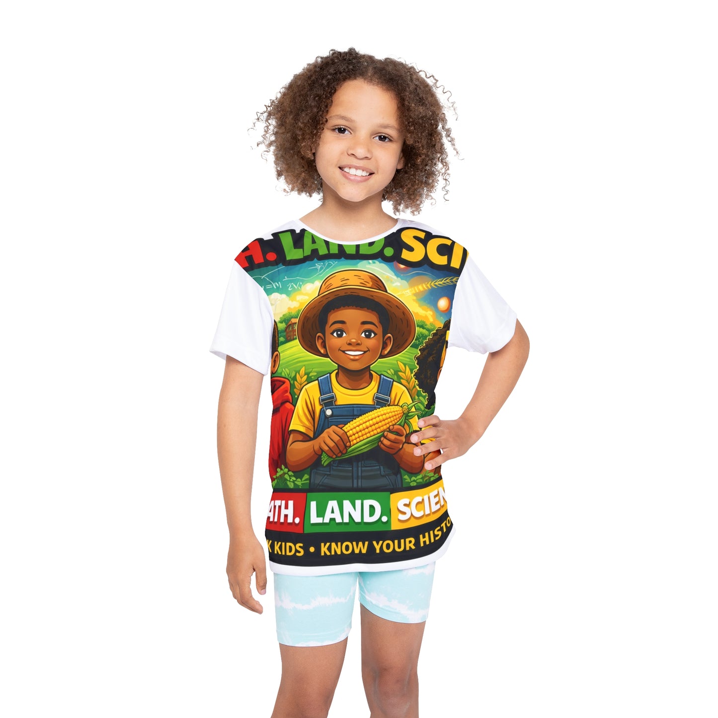 Kids All - Over Print DEI Sports Jersey- Youth Cultural Apparel