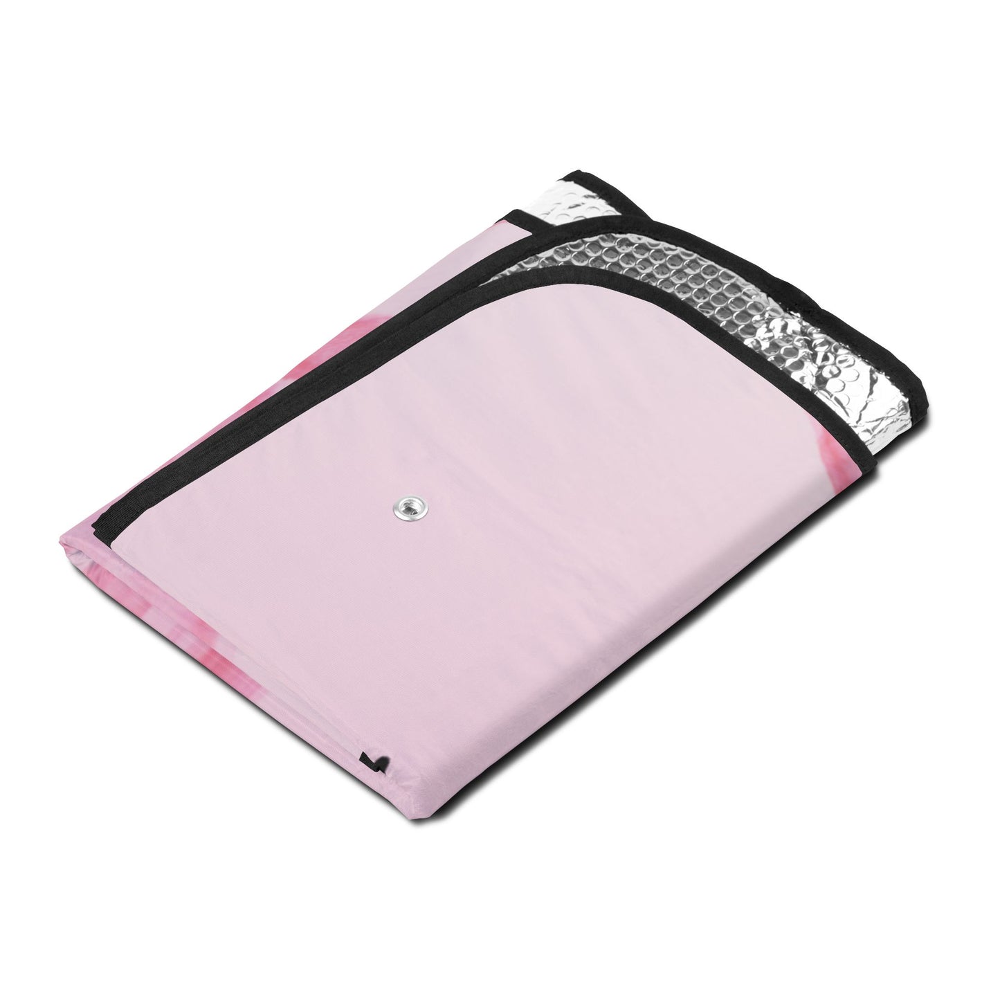 Pink Scripture Car Sunshade – “In Everything Give Thanks” (1 Thessalonians 5:18)