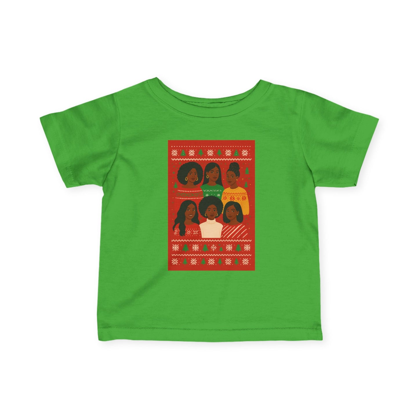 Infant Tee — "Black Girls" Holiday Portraits Baby Shirt