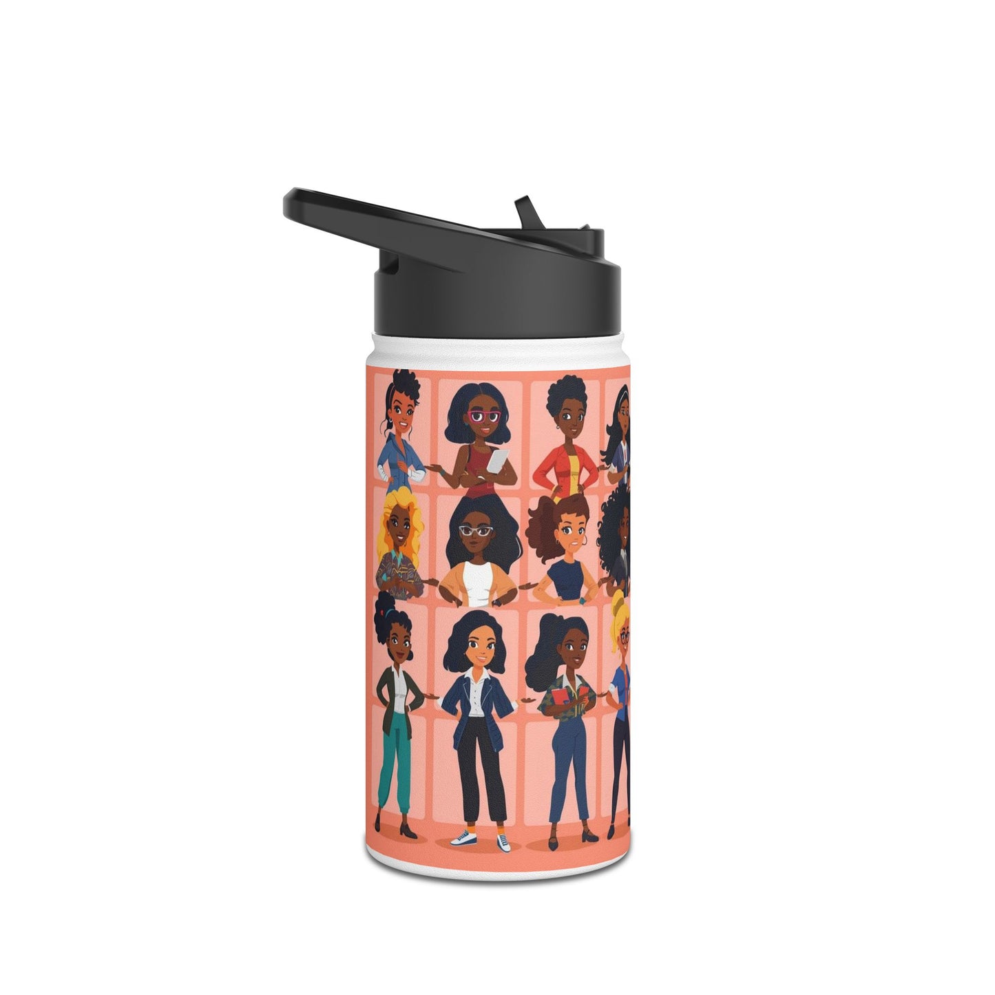 DEI Corporate Black Women - Water Bottle - " Thirst No More"