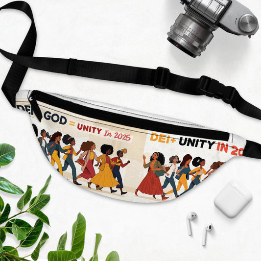 DEI Collection Fanny Pack- Cultural Pride Hip Bag