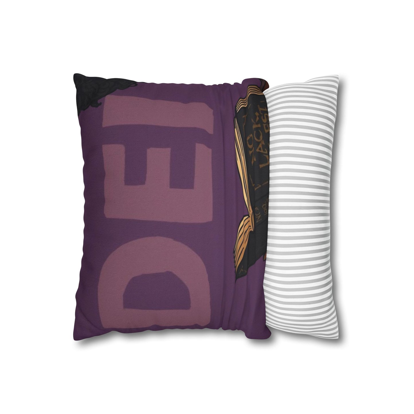 Spun Polyester Square Pillowcase