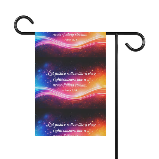 Garden & House Banner — Decorative Outdoor/Indoor Flag for Yard and Home